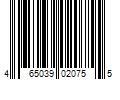 Barcode Image for UPC code 465039020755