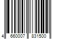 Barcode Image for UPC code 4660007831500