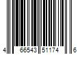 Barcode Image for UPC code 466543511746