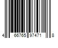 Barcode Image for UPC code 466765974718