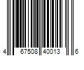 Barcode Image for UPC code 467508400136