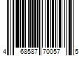 Barcode Image for UPC code 468587700575