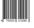 Barcode Image for UPC code 4700000310258