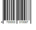 Barcode Image for UPC code 4700003010087