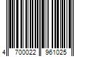 Barcode Image for UPC code 4700022961025