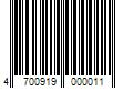 Barcode Image for UPC code 4700919000011