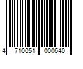 Barcode Image for UPC code 4710051000640