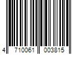 Barcode Image for UPC code 4710061003815