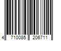 Barcode Image for UPC code 4710085206711