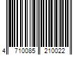 Barcode Image for UPC code 4710085210022