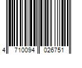 Barcode Image for UPC code 4710094026751