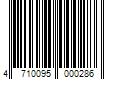 Barcode Image for UPC code 4710095000286