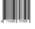 Barcode Image for UPC code 4710095707505