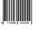 Barcode Image for UPC code 4710096000049