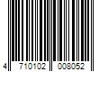 Barcode Image for UPC code 4710102008052