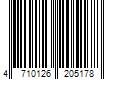 Barcode Image for UPC code 4710126205178