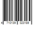 Barcode Image for UPC code 4710139023189