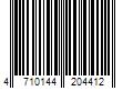 Barcode Image for UPC code 4710144204412