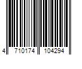 Barcode Image for UPC code 4710174104294