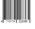 Barcode Image for UPC code 4710174228365