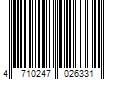 Barcode Image for UPC code 4710247026331