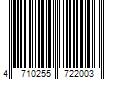 Barcode Image for UPC code 4710255722003