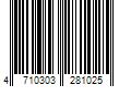 Barcode Image for UPC code 4710303281025