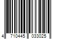 Barcode Image for UPC code 4710445033025