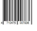 Barcode Image for UPC code 4710475007836