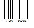 Barcode Image for UPC code 4710601502518