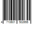 Barcode Image for UPC code 4710601502655