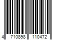 Barcode Image for UPC code 4710898110472