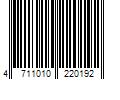 Barcode Image for UPC code 4711010220192