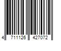 Barcode Image for UPC code 4711126427072