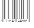 Barcode Image for UPC code 4711420220010