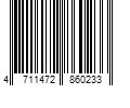 Barcode Image for UPC code 4711472860233