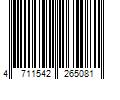 Barcode Image for UPC code 4711542265081