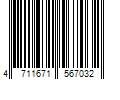 Barcode Image for UPC code 4711671567032