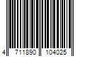 Barcode Image for UPC code 4711890104025