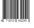 Barcode Image for UPC code 4712010432240