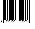 Barcode Image for UPC code 4712176325370