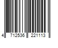 Barcode Image for UPC code 4712536221113