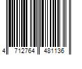 Barcode Image for UPC code 4712764481136