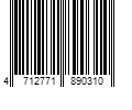 Barcode Image for UPC code 4712771890310