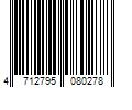 Barcode Image for UPC code 4712795080278