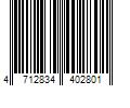 Barcode Image for UPC code 4712834402801