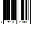 Barcode Image for UPC code 4712900230406