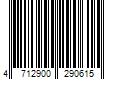 Barcode Image for UPC code 4712900290615