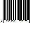 Barcode Image for UPC code 4712900570175