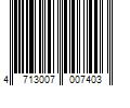 Barcode Image for UPC code 4713007007403